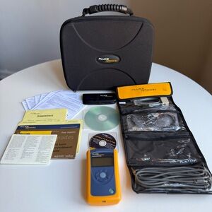 Fluke Networks LinkRunner Network Tester Case Kit PoE Ethernet Cable Tester PRO